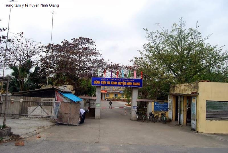 Trung tâm y tế huyện Ninh Giang