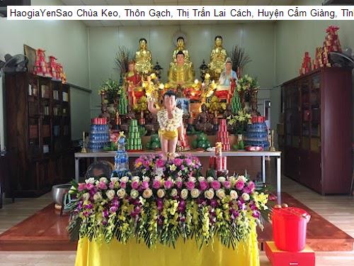 Hình ảnh Chùa Keo, Thôn Gạch, Thị Trấn Lai Cách, Huyện Cẩm Giàng, Tỉnh Hải Dương