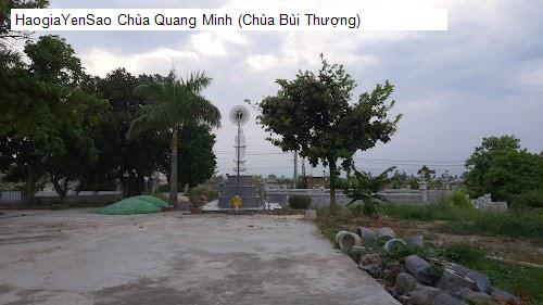 Bảng giá Chùa Quang Minh (Chùa Bùi Thượng)